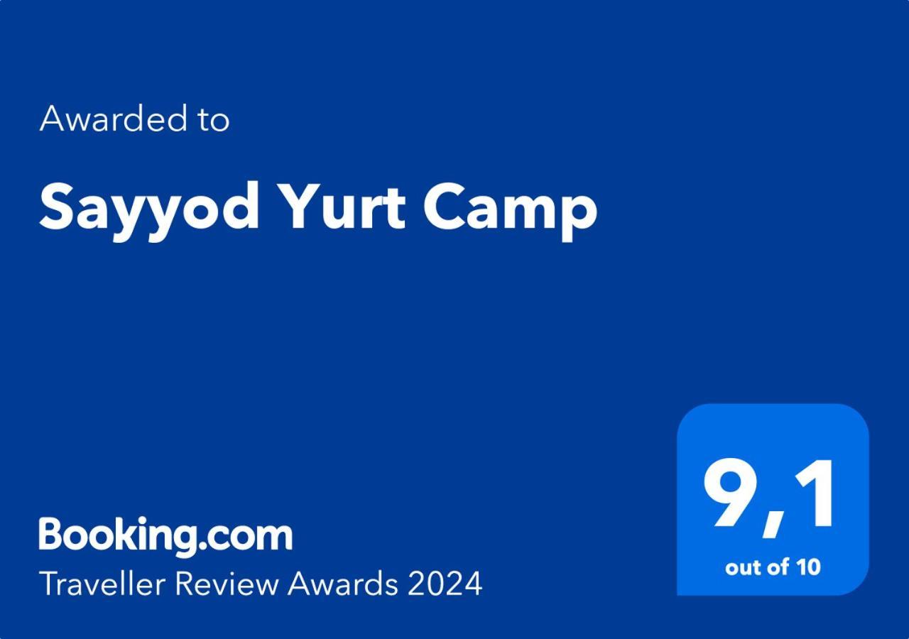 Sayyod Yurt Camp-Yurt Camp In Uzbekistan 호텔 Chuprak 외부 사진
